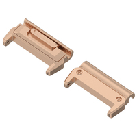 Accessoires pour montres intelligentes Adaptateur en acier inoxydable Bracelet de montre Connecteur métallique pour Garmin Fenix 8 47mm 51mm 43mm