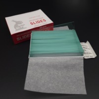 Lab Supplies clear 25.4*76.2mm 7101 7102 7105 7107 7109 Microscope Glass Cover Frosted Plain