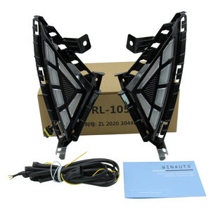 WINAUTO Nuevo Diseño de Faros Antiniebla LED Integrados con Luces de Circulación Diurna para <span class=keywords><strong>Hyundai</strong></span> Elantra 2020-<span class=keywords><strong>2022</strong></span>, Marco de Faros Antiniebla + Luz Diurna - Product Image 2