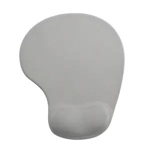 Mouse pad ergonômico personalizado de silicone, alívio de dor no escritório em casa e com apoio para descanso de pulso