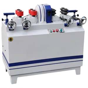 เครื่องจักรกลึงไม้ไฟฟ้าแบบกลมสำหรับทำแท่งไม้ เครื่องทำแท่งไม้สำหรับด้ามไม้ถูพื้น อุปกรณ์ประกอบฉากภาพยนตร์ และวัสดุก่อสร้าง - Product Image 1