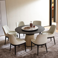 China Made Günstige Bankett Schlafzimmer Nordic Tische Neue Designs Antike moderne Holz Runde Esstisch