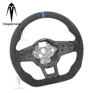 เหมาะสำหรับ <span class=keywords><strong>Volkswagen</strong></span> Golf7.5 GTI MK7 GTS GTD GTE R-Line Golf7 GLI POLO Passat Jetta MK6อัพเกรด Golf6พวงมาลัยหนังแบบเต็ม - Product Image 6