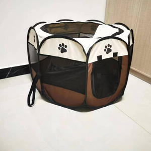 Aazons meist verkauftes Haustier zelt Katzen-und Hunde kratz festes achteckiges Zaun-Kreißsaal zelt faltbares Oxford-Stoff zelt - Product Image 4