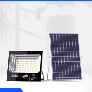 Led năng lượng mặt trời đèn ngoài trời lũ Đèn mặt trời Powered 25W 40W 60W 100W 200W Spotlight trắng chiếu sáng cho vườn đường phố nhà để xe - Product Image 2