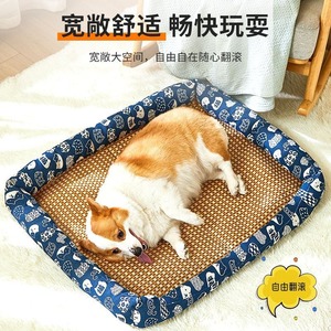 Tapis rafraîchissant rectangulaire double face pour chien, respirant, pour l'été, pour chiens de petite et moyenne taille - Product Image 2