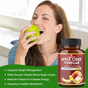 חם מכירה aeglewell keto תפוחים חומץ קפסולות מזון הטוב ביותר תוספת סוכר חינם תפוחים תפוחים ללא סוכר - Product Image 2