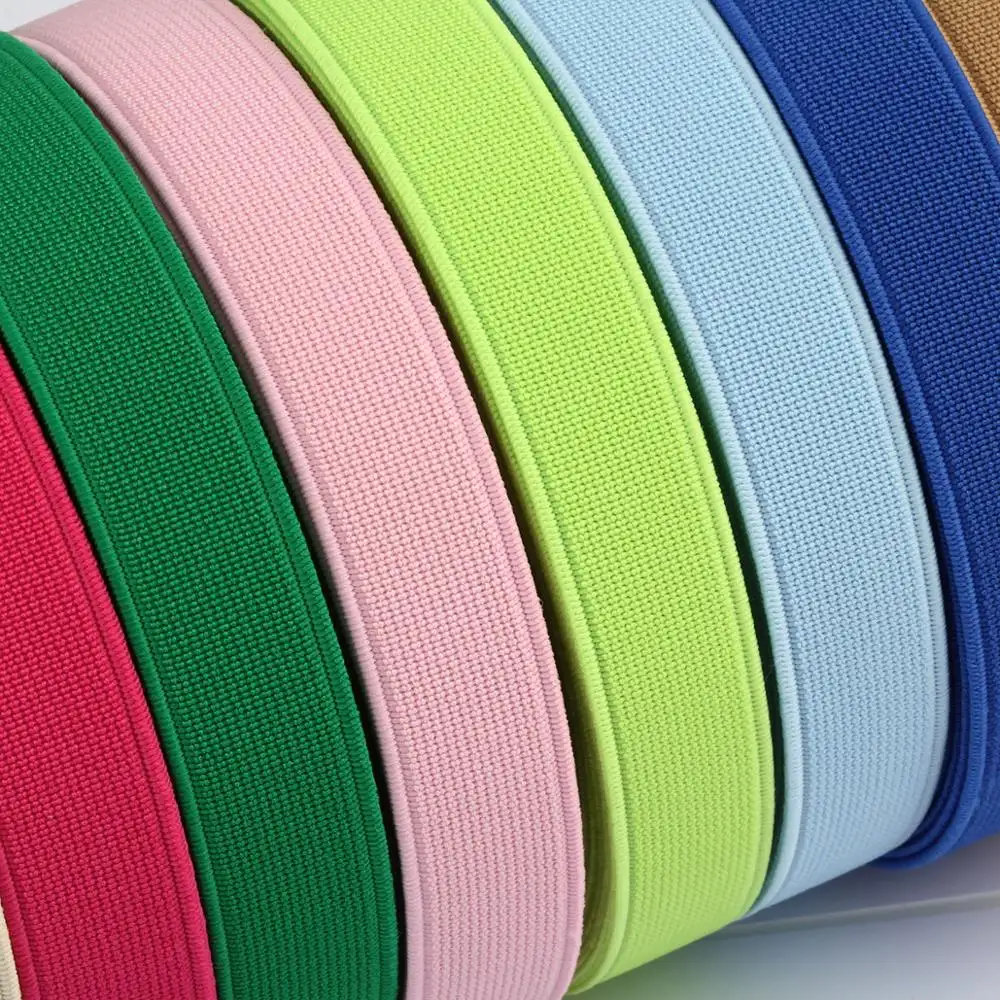 Deepeel KY351 1,5 cm Buntes Gummiband für Kleidung für Stirnband Großhandel Näh zubehör Elastic Cord