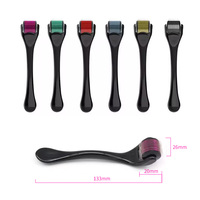 Rouleau Derma Personnalisable pour la Croissance des Cheveux 0.25mm 0.5mm 1mm 2mm 2.5mm 540 Micro-aiguilles Soin Booster Cutané