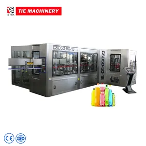 Popular Product 8000-10,000BPH 3 In 1 Full Automatic Plastic Bottle CSD Water Fruit Juice Filling Machine Line