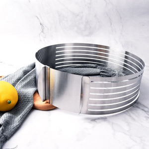 Stainless Steel Round Mousse <strong>Ring</strong> Cake <strong>Cutter</strong> and Mold Food Grade Eco-Friendly Baking Mold for Layer Cakes - Product Image 4