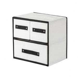 Caja de Almacenamiento Plegable de Tela No Tejida de 3 Capas, Organizador de Armario para Ropa, Cajones, Ropa Interior, Calcetines, Contenedores Cúbicos para Armario - Product Image 6
