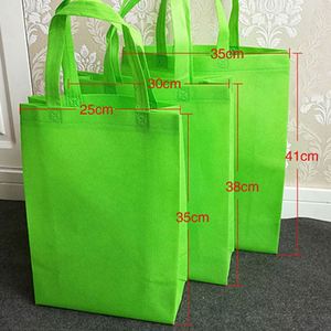 Sacs de courses pliables écologiques de haute qualité en tissu laminé non tissé, faible MOQ, cadeaux réutilisables, vente en gros - Product Image 3