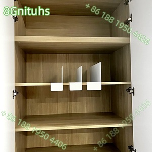 Diviseur d'entrepôt en maille PVC/métal / Séparateur de rayonnage / Cloison de rayonnage avec fente pour étiquette pour entrepôt d'épicerie, pharmacie, entrepôt de jouets - Product Image 5