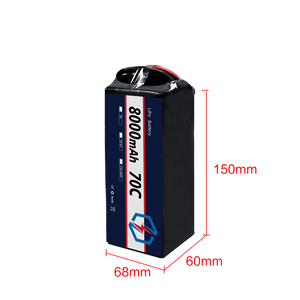 Batería de Litio para Dron XINGTO FACTORY STOCK 8000mAh 75C 6S 7S 8S 6500mah/9100mah/7500mah para Batería Lipo de Dron/Fpv - Product Image 6