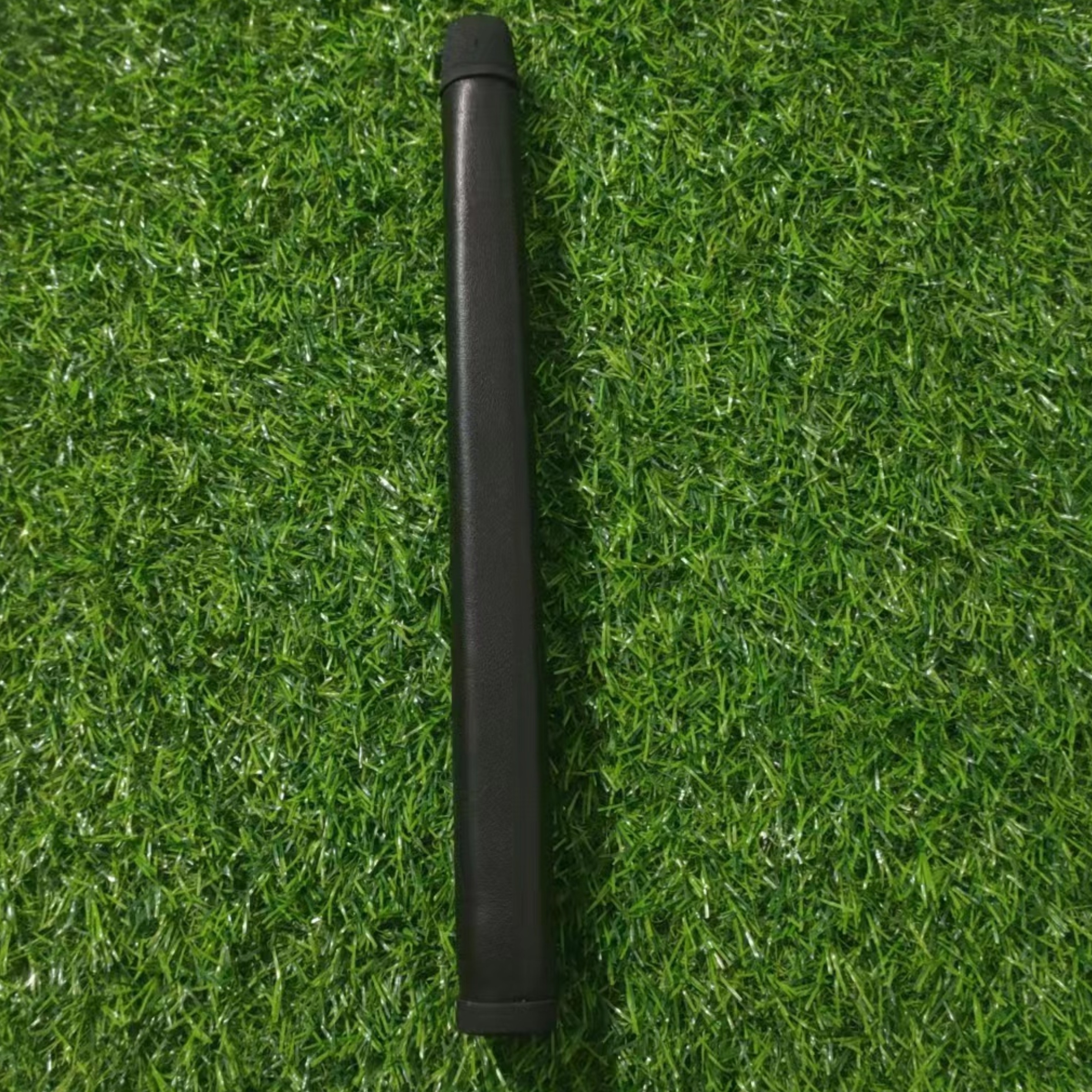 Factory custom logo black PU leather putter grip