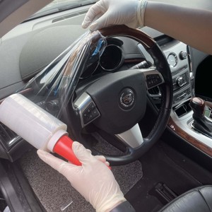Fundas desechables para <span class=keywords><strong>volante</strong></span> de coche, película protectora de 150m - Product Image 3