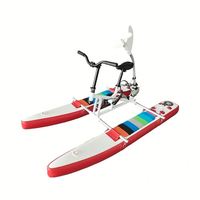 Vélo aquatique plat pour enfant, style SUP, ponton flottant plat, cadre en aluminium léger, rangement facile, en stock depuis la Chine, Lumark