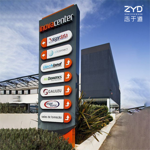 Letrero LED de Metal Perforado con Diseño Aerodinámico Resistente al Viento, IP65 Impermeable, Multicolor, para Empresas, Paseos Costeros y Puentes - Product Image 5