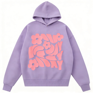 Sudadera con capucha de algodón y forro polar oversize para hombre, con diseño de araña, manga larga, cuello con capucha de ganchillo, efecto esponjoso, estilo Felpe Con Cappuccio - Product Image 2