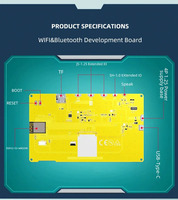 Carte de développement AISON 7 pouces 800x480 ESP32S3 avec écran tactile capacitif intelligent, WiFi, écran TFT RGB, rétroéclairage LED, luminosité 350 cd/m²