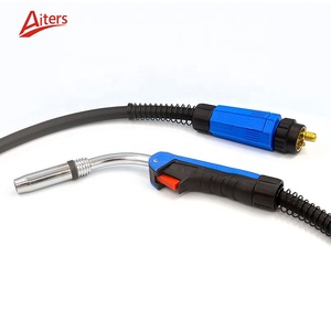Tipo europeo MIG MAG 3M 4M 5M Cable CO2 Gas soldadura antorcha 36KD antorcha convencional con adaptador Euro refrigerado por aire - Product Image 3