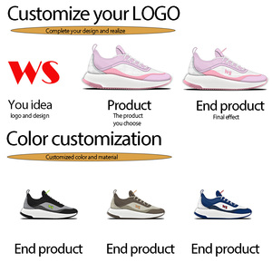 Zapatillas Deportivas con Cordones y Malla Degradada Rosa y Blanca, Ligeras, con Amortiguación y Transpirables para Mujeres y Niñas, para Caminar a Diario y Hacer Ejercicio - Product Image 5