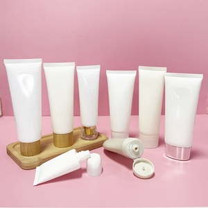 Custom Empty Laminate ABL <b>Plastic</b> Cream Squeeze Cosmetic Packaging <b>Tubes</b> with Flip LID for Skincare 30ml 50ml 100ml 120ml 150ml - Product Image 1