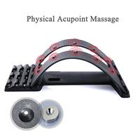 Masseur d'acupuncture du dos, extenseur lombaire pour soulager les douleurs inférieures, offre spéciale