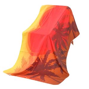 Toalla de playa de protección solar de terciopelo de doble cara con logotipo personalizado, secado rápido para el hogar, natación, camping, toallas sin arena, Playa - Product Image 4