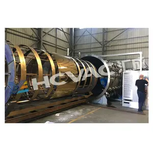 HCVAC Elevator mirror gold PVD coated stainless steel sheet vacuum coating machine