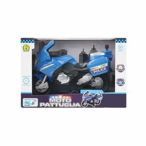 Motocicleta de Policía con Luces y Sonidos, Funciona con Batería de 1.5V, para Niños de 3+ Años - Product Image 2