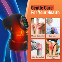 Compresse Chaude Portable pour Soulager la Douleur de l'Arthrite, Coussin Vibrant pour Coude et Épaule, Masseur Chauffant Sans Fil pour Genou avec Minuteur