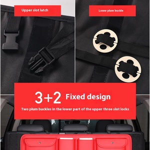 Organisateur de <span class=keywords><strong>voiture</strong></span> Portable Modules de stockage détachables <span class=keywords><strong>coffre</strong></span> siège arrière organisateur suspendu cuir <span class=keywords><strong>plastique</strong></span> maille Polyester <span class=keywords><strong>Protection</strong></span> - Product Image 6