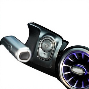 สติกเกอร์ตกแต่งปุ่มสตาร์ทแบบกดครั้งเดียวสำหรับ Mercedes-Benz GLB200 A-Class รูปทรงสี่เหลี่ยมผืนผ้า สติกเกอร์ติดด้วยตัวเอง ชิ้นส่วนตกแต่ง - Product Image 3