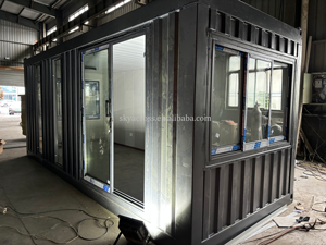 Rumah seluler kecil 20 kaki, wadah kopi Modular rumah kontainer bebas ongkos kirim untuk kafe kantor rumah - Product Image 2