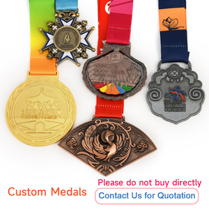 2025 medalla escolar personalizada de alta calidad para correr, regalo de recuerdo impreso UV, barato y acogedor para tiendas - Product Image 3
