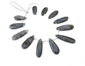 Cuarzo de estrella natural 12 piezas facetadas en forma de pera Brioloette Beads Making Jeqwelry pulsera DIY collar pendiente - Product Image 1