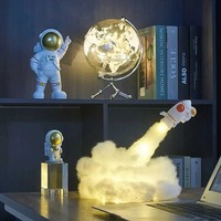 DIY astronaute spatial fusée lumière créativité nuage cluster ciel bureau atmosphère veilleuse pour artisanat créatif enfants cadeau
