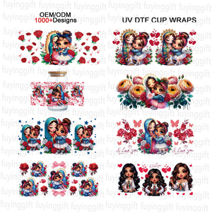 नई चिकानो लैटिना डुपी कप 16 औंस चिकाना बेबी गर्ल वीरेन डी गुआडालुप यूवीडफ ट्रांसफर 16 औंस कप के लिए डिकल्स स्टिकर - Product Image 6