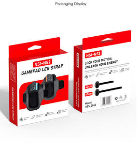 Sangle de jambe de sport pour manette Joy-<span class=keywords><strong>Con</strong></span> <span class=keywords><strong>Nintendo</strong></span> <span class=keywords><strong>Switch</strong></span> 2, sangle élastique réglable, bande de jambe de contraction, s'adapte aux jambes longues et courtes, lot de 2 - Product Image 6