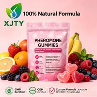 Gummies à la saveur de fruits rouges mélangés pour femmes, à base de plantes, pour l'équilibre (60 unités) - Complément vitaminique naturel enrichi en phéromones pour adultes