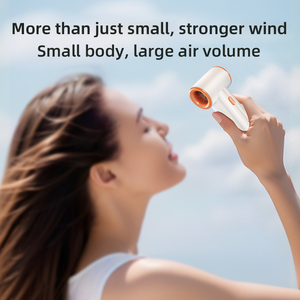 Ventilador de Mano Turbo de Alta Velocidad ABS, Motor sin Escobillas de 20000 RPM, 2000 mAh, 5 Velocidades, 12 m/s, Portátil y Recargable - Product Image 4