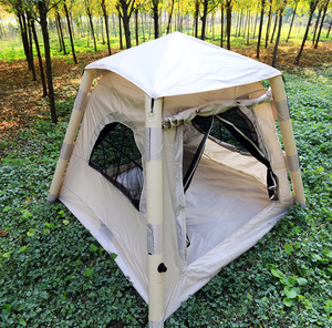 Tente de camping gonflable portable AB Manufacturing, 4,84 mètres carrés, en tissu Oxford, tente gonflable 001, tente de camping, portable - Product Image 3
