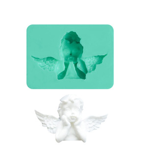 Mini Angel Silicone Mold For Chocolate Fondant Cake Decoration DIY Clay Plaster Baking Valentine'S Day Use - Product Image 4