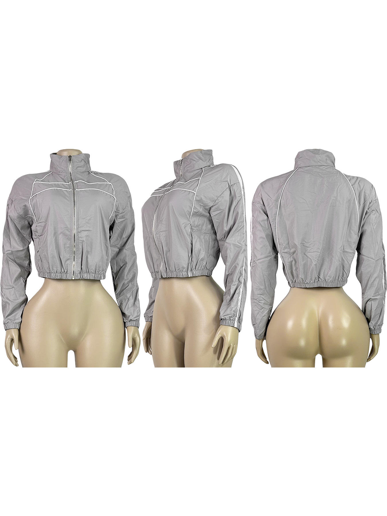 Z1226ST04 เสื้อสีเทา