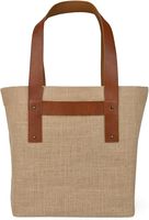 Sac fourre-tout Source-Facto personnalisé, tendance, uni, à fermeture ouverte, réutilisable et durable, sac de courses polyvalent