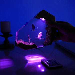 Adorno de Resina con Diseño de Dragón, Escena 3D, Figura en Miniatura de Chimuelo, Brillo y Furia, Decoración Coleccionable, Regalo para Fanáticos de la Animación - Product Image 2