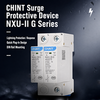 Parafoudre CHINT SPD AC NXU-II-G Type 2 20/40/65/100kA pour la protection contre la foudre et la surtension dans les systèmes de distribution d'énergie AC Basse Tension
