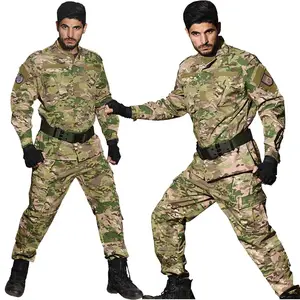 MU OEM Factory American Trekking Tour Rip Stop Polyester Cotton CS Games Suit Camouflage Tour Uniform